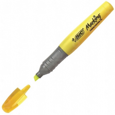 cepte ofis BİC BRİTE LİNER XL FOSFORLU KALEM SARI 891396