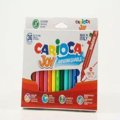 cepte ofis CARIOCA JOY SÜPER YIKANABİLİR BOYA KALEMİ 36'LI