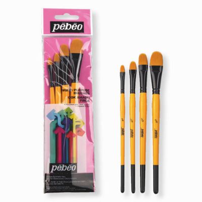 cepte ofis ESMO PEBEO 4 LÜ FIRÇA SETİ NO:11