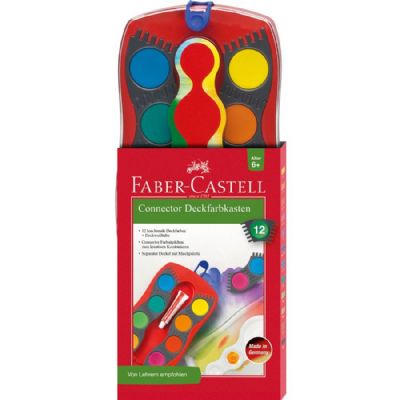 cepte ofis FABER CASTELL DEĞİŞEBİLİR TABLET SULUBOYA 12'Lİ 5292125023