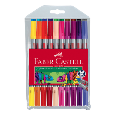 cepte ofis FC ÇİFT TARAFLI KEÇELİ KALEM 20LI 5062151119