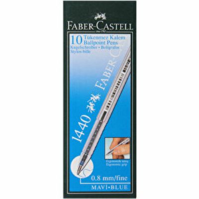 cepte ofis F.C.TÜKENMEZ KALEM 1440 SİYAH 10'LU 5211144099