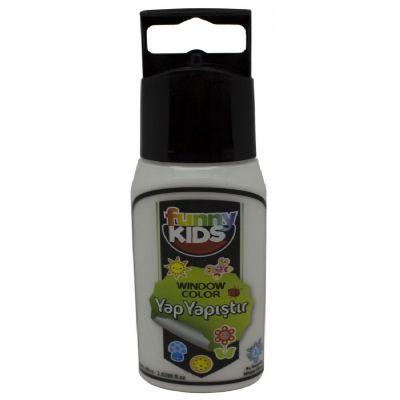 cepte ofis FUNNY KIDS YAP YAPIŞTIR 60CC BEYAZ 7500