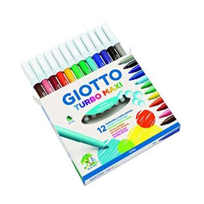 cepte ofis GIOTTO KEÇELİ BOYA KALEMİ JUMBO 12'Lİ 454000