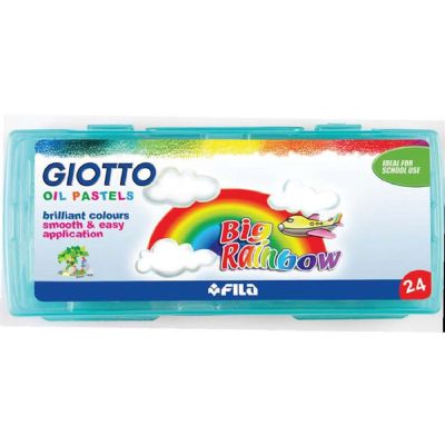 cepte ofis GİOTTO YAĞLI PASTEL BOYA 24'LÜ PLASTİK 295200