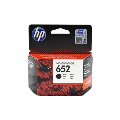 cepte ofis HP 652 SİYAH KARTUŞ F6V25AE