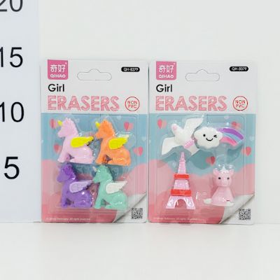 cepte ofis KAHRAMAN 12301 UNİCORN 4'LÜ SİLGİ