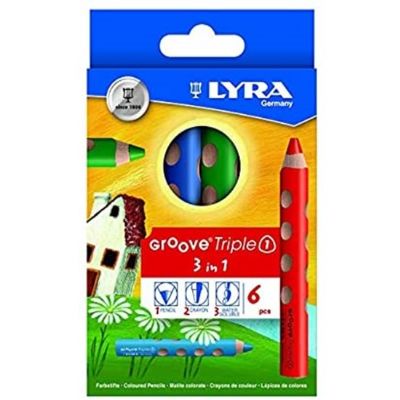 cepte ofis LYRA KURU BOYA GROOVE TRIPLE ONE ASKILI PAK.3 İN 1 KALEM 3831060