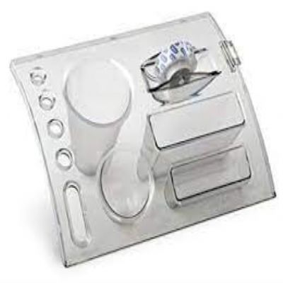 cepte ofis MAS MASA ÜSTÜ KALEMLİK ŞEFFAF 808