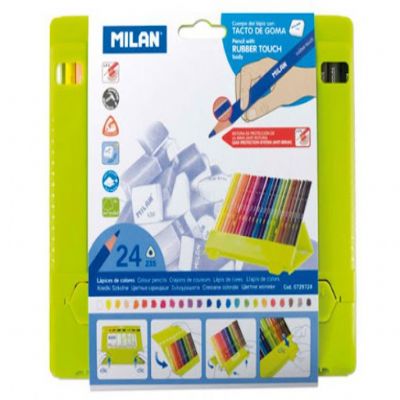 cepte ofis MİLAN KURUBOYA PLASTİK KUTU 24'LÜ