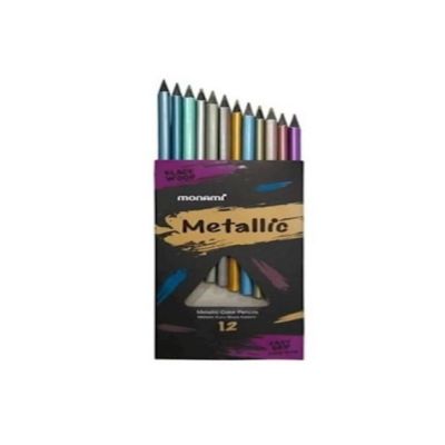 cepte ofis MONAMİ METALİK KURU BOYA 12 RENK MKB5102B12