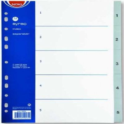 cepte ofis NOKI SEPERATOR 1-5 RAKAMLAR 59205