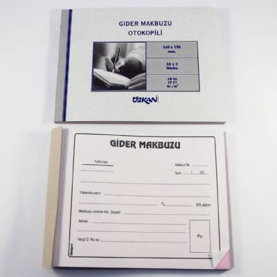 cepte ofis ÖZKAN GİDER MAKBUZU OTOKOPİLİ 50*2