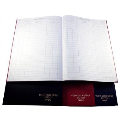 cepte ofis ÖZKAN VEZNE GELİR GİDER DEFTERİ CİLTLİ 96 YP G0546