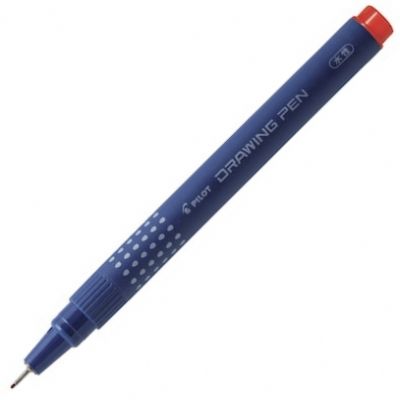 cepte ofis PILOT DRAWİNG ART ÇİZİM KALEMİ 0,5 MM KIRMIZI SWN-DR-05-R