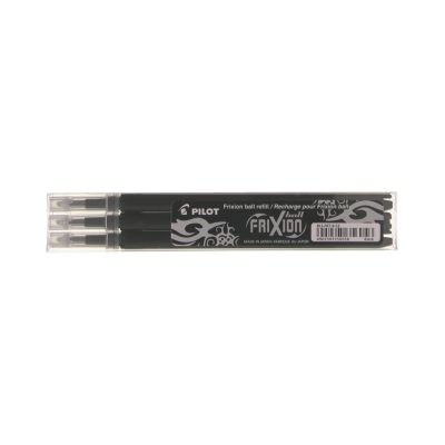 cepte ofis PILOT FRIXION REFİLL SİYAH 3'LÜ BLS-FR7-B-S3