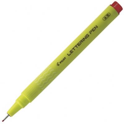 cepte ofis PILOT LETTERİNG ART KALİGRAFİ 1,0 MM KIRMIZI SWN-DRL-10-R