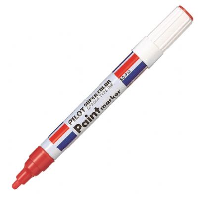 cepte ofis PILOT PAİNT MARKER  YUVARLAK UÇ KIRMIZI SC-PM-R
