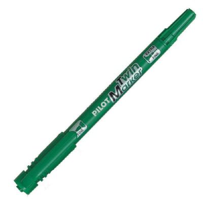 cepte ofis PILOT TWİNT MARKER YEŞİL SCA-TM-G