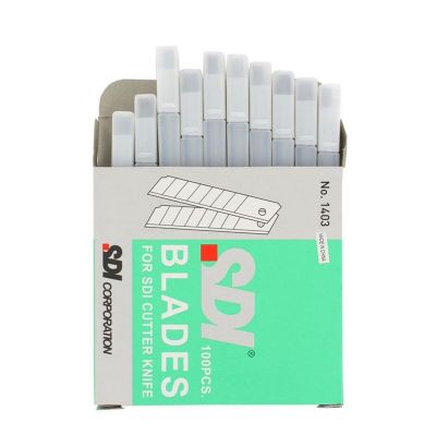 cepte ofis SDI MAKET BIÇAĞI YEDEĞİ DAR 10'LU 1403