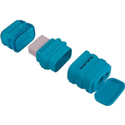 cepte ofis SERVE STEPS SİLGİLİ KALEMTRAŞ P160201 MAVİ