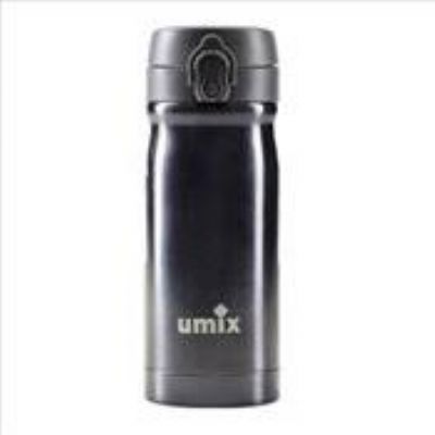 cepte ofis UMİX ÇELİK İÇLİ MATARA 350 ML U1800-GRİ
