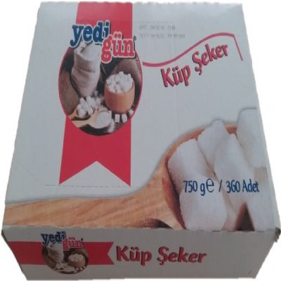 cepte ofis YEDİGÜN KÜP ŞEKER 750 GR / 360 ADET